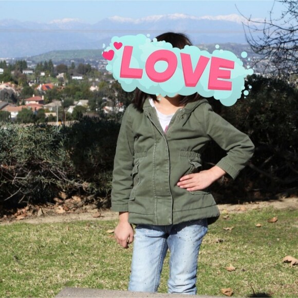 Crazy 8 green Long Sleeve Sherpa Lined Utility Jacket size 4T - Picture 5 of 12